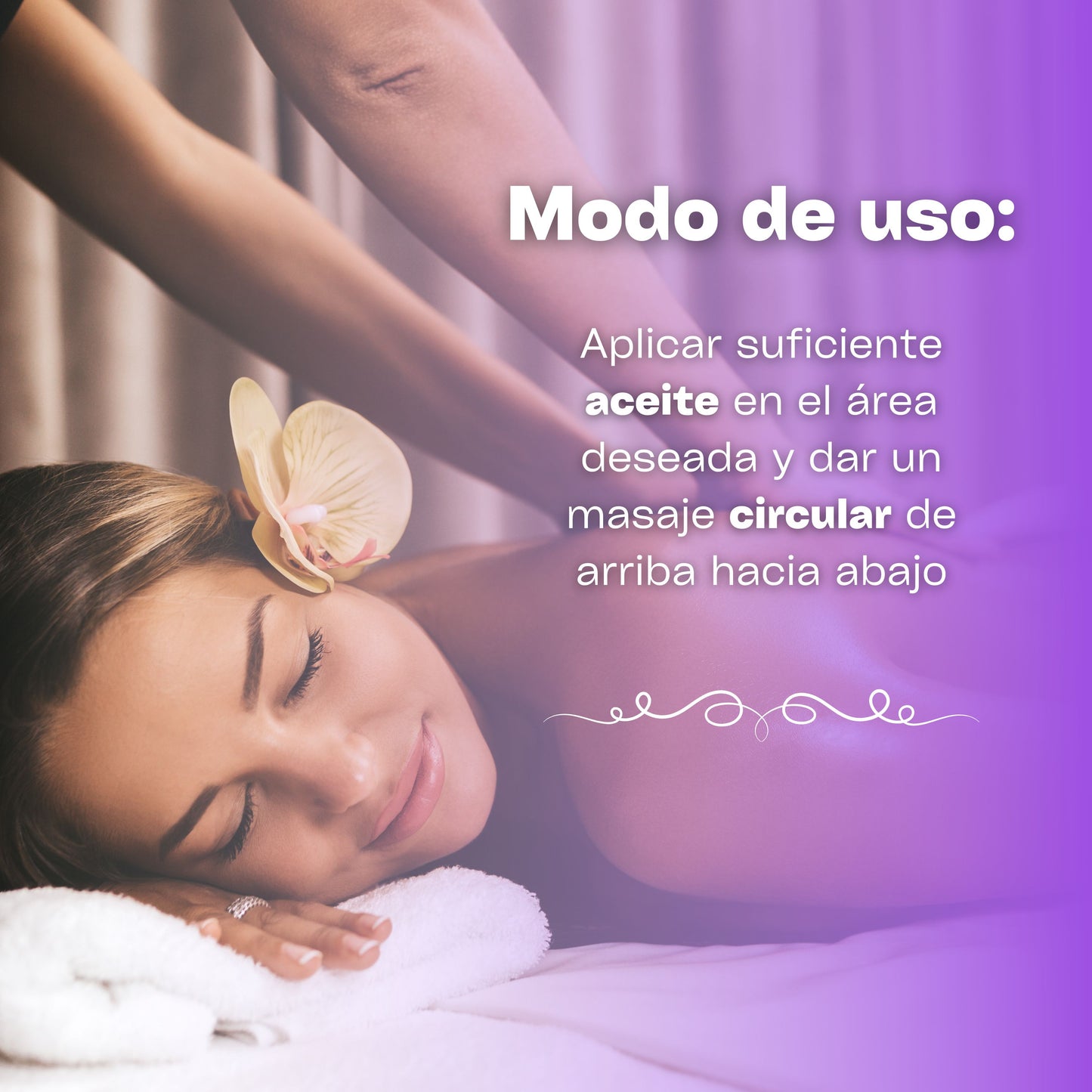 Aceite masaje de lavanda