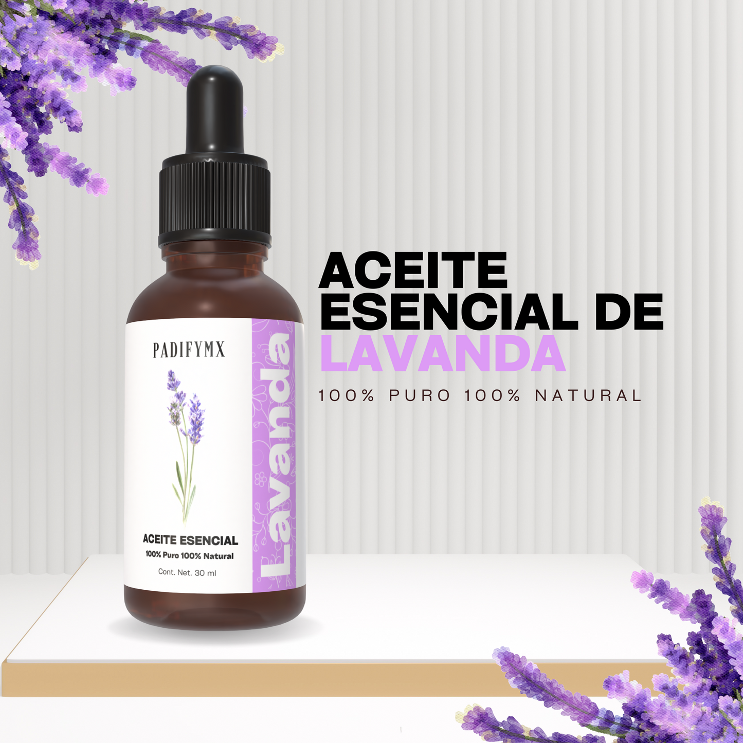 Aceite esencial de lavanda